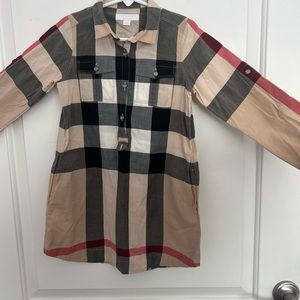 Girls Burberry Dress